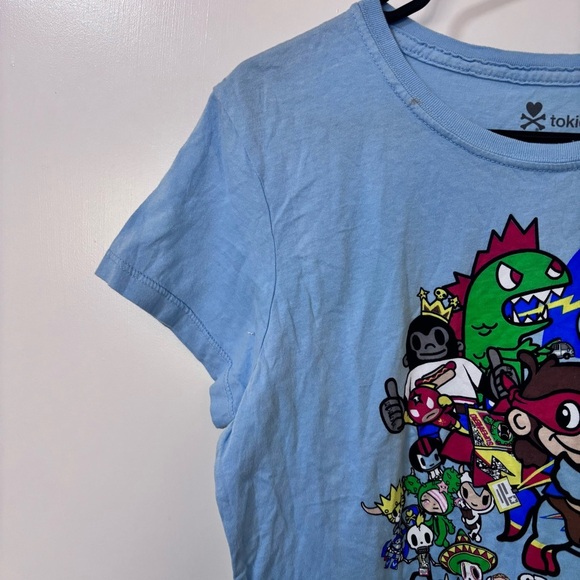 *New* Tokidoki x  stoopid monkey women’s short sleeve tshirt size XL - Picture 4 of 10